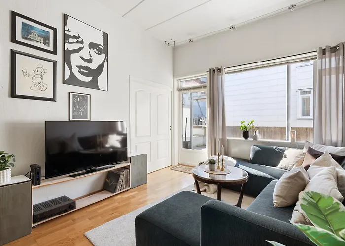 Sentral Og Fin I Sentrum Appartement